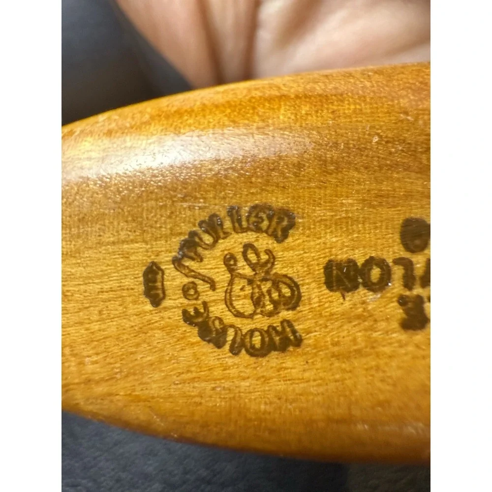VTG Fuller Wooden Brush Boar Bristles Genuine Satinwood House‎ Of Fuller 560 VTG Fuller Wooden Brush Boar Bristles Genuine Satinwood  main image 4